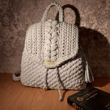 Çantalar: Сумки, рюкзаки, клатчи вязаные — 27