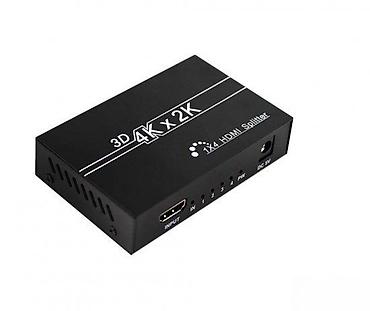 multimo: HDMI RAZDELNIK SPLITTER 1 NA 4 PORTNI SWITCH SA NAPAJANJEM | NOVO — 3