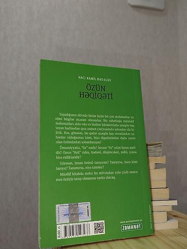 Digər kitablar və jurnallar: Məhsul: Kitab – “Özün Həqiqəti” Müəllif: Hacı Ramil Bəddəlov — 2