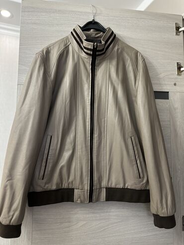 куртка с воротником: Куртка M (EU 38), цвет - Бежевый