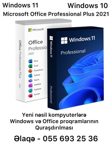 kompyuterler: Yeni və köhnə model notbooklara Windows 10 və 11 əməliyyat sistem