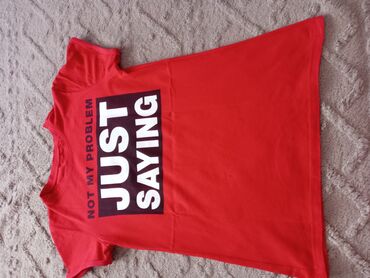 mrezasta majica: XS (EU 34), S (EU 36), Cotton, color - Red