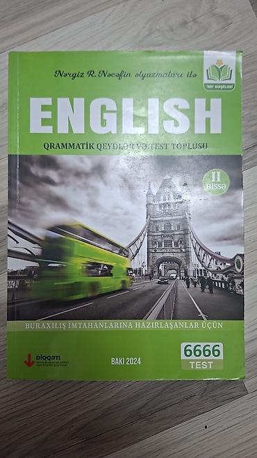ingilis dili 5555 pdf: Məhsul: “English – Qrammatik Qeydlər və Test Toplusu” (II hissə) — 1