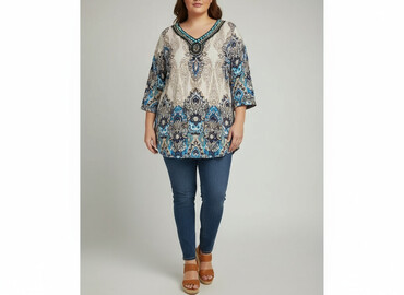 tuniki indyjskie allegro: Women`s tunic, size XL