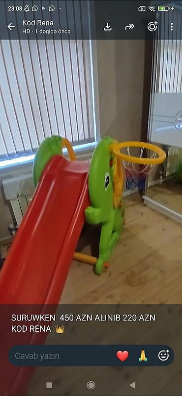 pultlu oyuncaq: Uşaq üçün sürüşkən və basketbol halqalı oyun komplekti - Material — 1