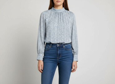bluzka z rozszerzanymi rękawami h m: H&M, Bluzka damska, rozmiar XL