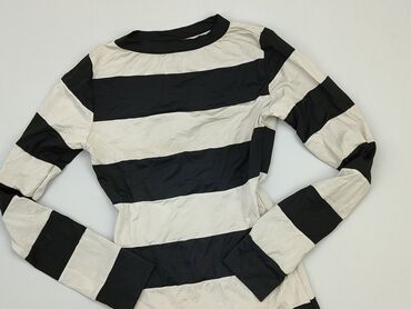 bluzki w czarno białe paski: Tunika, S, stan - Dobry