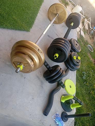 Ştanqlar və ştanq diskləri: Ştanq, Çəki: 65 kq, Yeni — 3