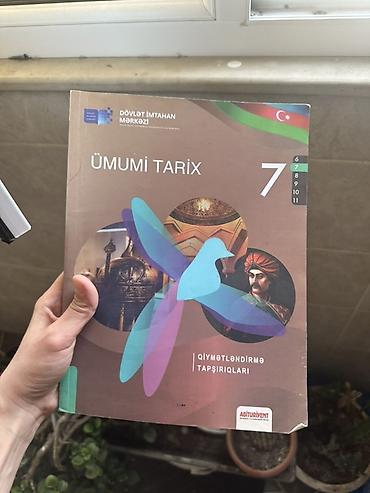 Məhsul: “Ümumi Tarix – 7” qiymətləndirmə tapşırıqları kitabı -
