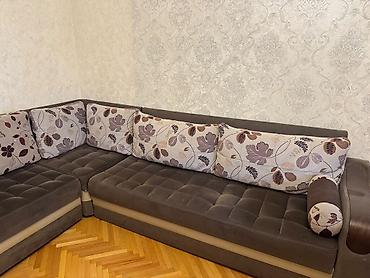 Divanlar: Künc divanı – rahat və geniş model - Forma: L-şəkilli künc divan - — 2