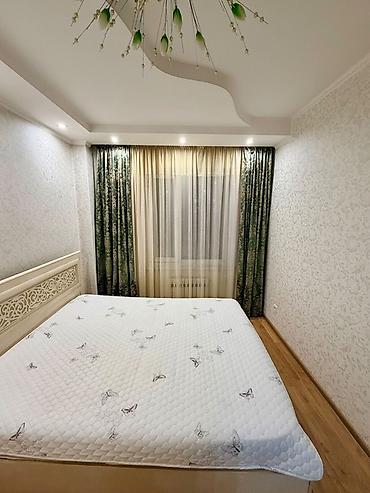 rent flat: Сдается 3-комн. квартира в мкрн Джал-23. Ориентир универ. Манас — 4