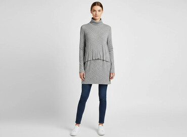 sweter z odkrytymi ramionami sinsay: Bershka, Туніка жіноча, розмір S
