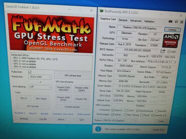 Видеокарты: Видеокарта, Б/у, MSI, Radeon RX, 4 ГБ, Для ПК — 24