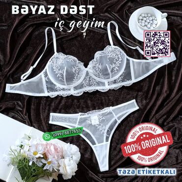 домашние женские тапочки балетки: Bəyaz dəst iç geyim 2025 🔻 təzə eti̇ketkali ori̇gi̇nal satıcı