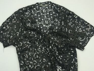 czarne bluzki krótki rekaw: Bluzka Damska, XL, stan - Dobry