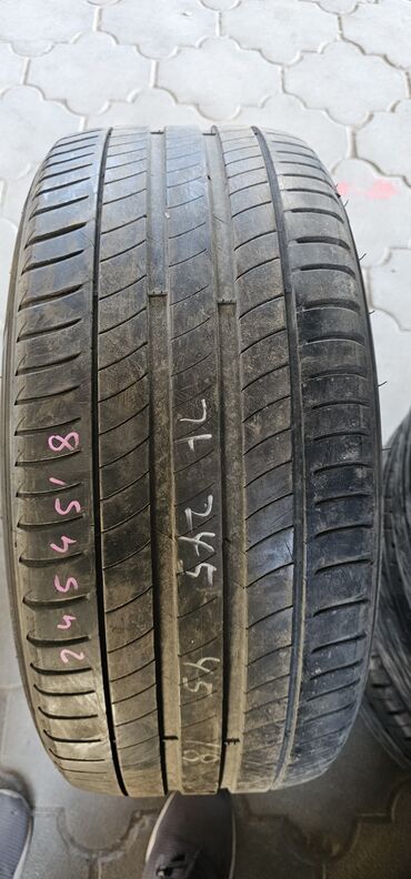 Шины: Шины 245 / 45 / R 18, Лето, Б/у, 1 шт, Легковые, Германия, Michelin