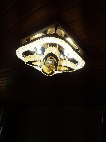 60x60 led panel: Led Çılçıraq, 4 və daha çox lampa, Xrustal — 6