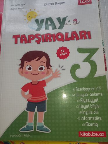 Digər məktəb dərslikləri: Müxtəlif siniflər üçün nəzərdə tutulmuş tədris vəsaitləri və test — 9