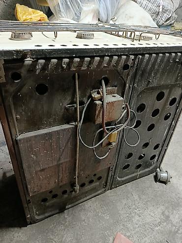Техника для кухни: Газовая печь, Б/у, Напольная, цвет - Коричневый, Полная оплата — 2