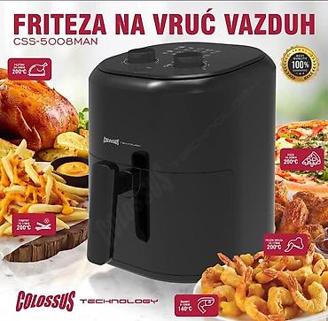 drvena mesoreznica: Colossus Technology friteza na vruć vazduh CSS-5008MAN - Snaga i brzo — 1