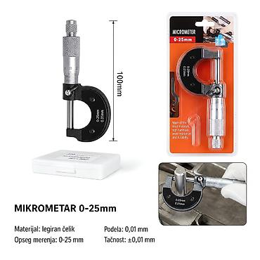 KMT Dizalica lenjir 9367950 Precizni alat za merenje spoljašnjih
