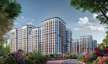 офис в жилом доме: 2 бөлмө, 72 кв. м, Элитка, 9 кабат, ПСО (өзү оңдоп түзөтүп бүтүү үчүн)