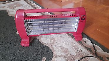 Sintec elektrikli kvarc istilik cihazı - Rəng: qırmızı korpus, daşıma