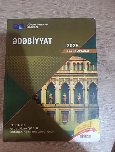 Məhsul: “Ədəbiyyat 2025 – Test Toplusu” Nəşriyyat/İşləyici qurum lalafo.az -da Məhsul: “Ədəbiyyat 2025 – Test Toplusu” Nəşriyyat/İşləyici qurum