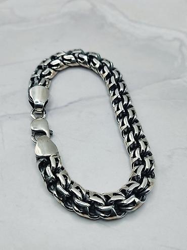 Серебряные цепочки: Якорная цепь 60 грамм 925 проба Ювелирные услуги Изготовление Цепей — 10