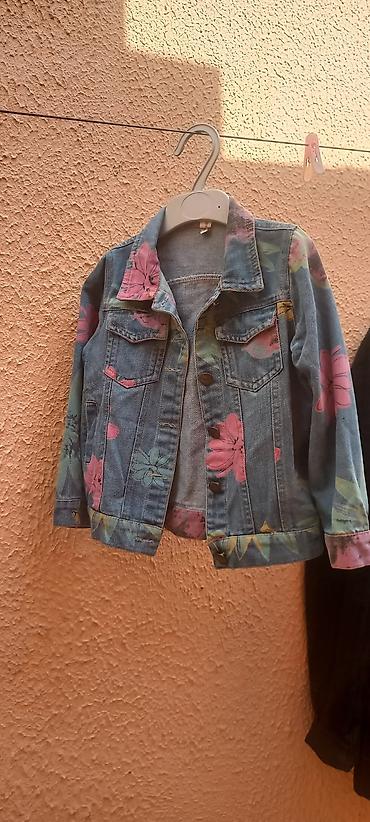 Верхняя одежда: Uşaq üçün cins gödəkçə - Material: klassik mavi denim - Dizayn: bütün — 1