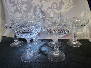 Čaše: Case kristal Zwiesel Nemacka 80te.,za vino. Case nemacke za vino — 2