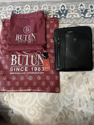 сумка butun: Мужская сумка через плечо BUTUN (Since 1983) Позавчера покупал за — 1