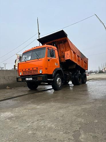 бишкек курулуш отзывы: Самосвал КАМАЗ 6x4, оранжевый - Конфигурация: трехосный, ведущая — 2