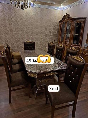 stol stul iwlenmiw: Masa ve oturacaq yeni rəng seçimi var — 1