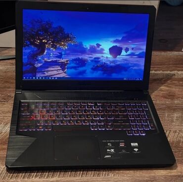 asus игровой: Ноутбук, Asus, 16 ГБ ОЭТ, Intel Core i5, 15.6 ", Колдонулган, Оюндар үчүн, эс тутум HDD + SSD