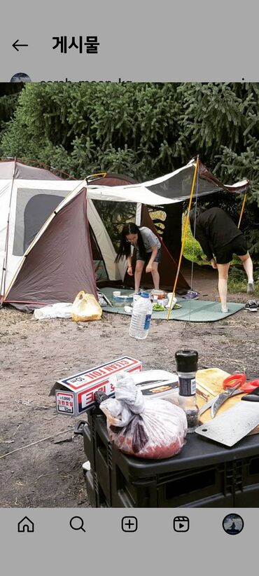 палатки военные: Палатка из Кореи