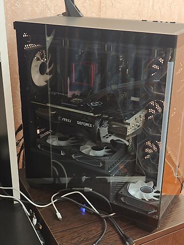 Masaüstü kompüterlər və iş stansiyaları: Sistem (PC) CPU: AMD Ryzen 5 7600X (Zen 4, AM5, 6 nüvə / 12 axın — 19