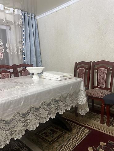 Ажурная скатерть на прямоугольный стол - Цвет: молочно‑белый, с at lalafo.kg Ажурная скатерть на прямоугольный стол - Цвет: молочно‑белый, с