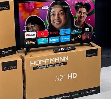 Yeni Televizor Hoffmann DLED 32" HD (1366x768), Ünvandan götürmə, Ödənişli çatdırılma