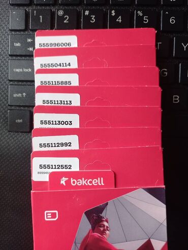 SİM-kartlar: Nömrə: ( 055 ) ( 6195050 ) — 11