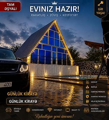 bileceri dasinmaz emlak: 100 kv. m, 4 otaqlı, Hovuzlu, Artezian quyusu, Su, İnternet — 1
