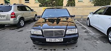 mercede c 250: Mercedes-Benz C-Class 4 qapılı sedan, qara rəng il 1998 2,8 motor — 1