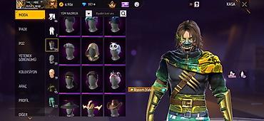 coban geyimi: Free Fire oyun hesabı – yüksək səviyyəli kosmetik kolleksiya - Oyun — 5