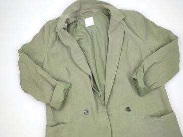 sukienka hm szara: H&M, Women's blazer, size 2XL (EU 44)