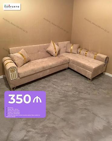 Künc divan - Ölçülər: 260 × 160 sm - Mexanizm: Açılan, bazalı - lalafo.az -da Künc divan - Ölçülər: 260 × 160 sm - Mexanizm: Açılan, bazalı -