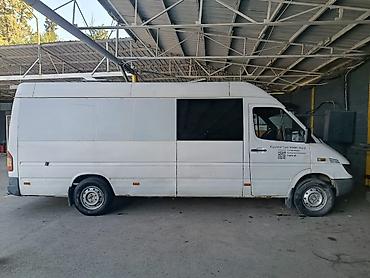 короткая база: Длиннобазный фургон/микроавтобус Mercedes-Benz Sprinter (поколение — 1
