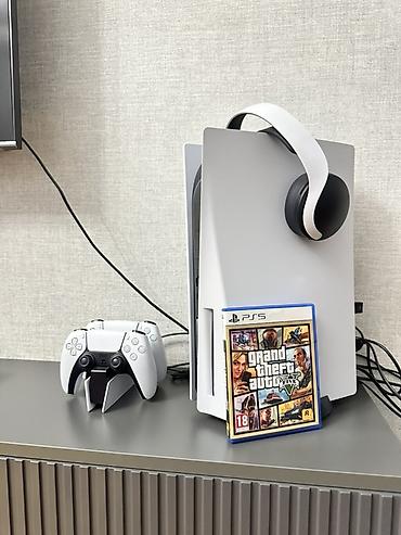 gta 5 disk ps5: PlayStation 5 oyun konsolu paketi - Konsol: Sony PlayStation 5 — 1