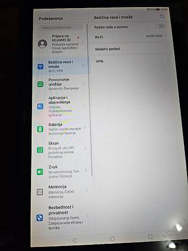 orginalni toner: Huawei MediaPad T5 tablet sa sim karticom potpuno ispravan baterija — 6