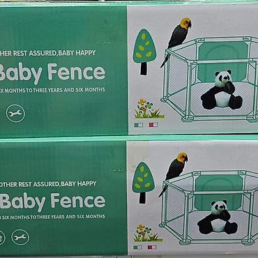 Podloge za igru: Sestougaona ogradica za bebe Dostupne boje : siva, plava i roze — 7