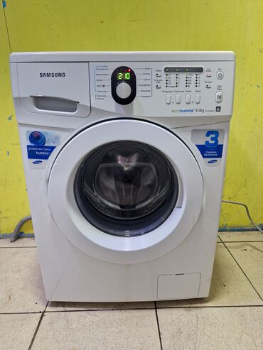 samaung a10s: Стиральная машина Samsung, 6 кг, Б/у, Автомат, Есть сушка, Нет кредита, Платная доставка